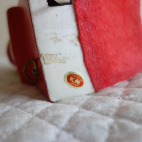 Vtg Christmas Rocking Chair Jingle Bells music Santa Claus K.N. Japan – Works! - Picture 6 of 6